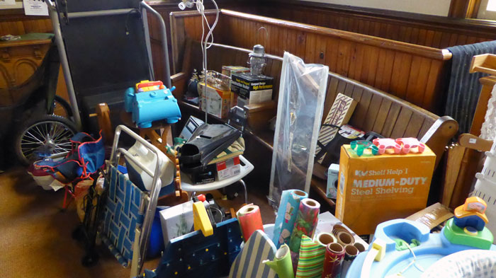 Upstairs items