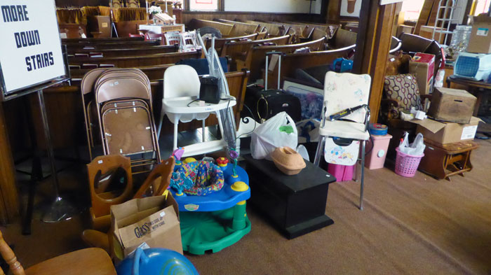 Upstairs items